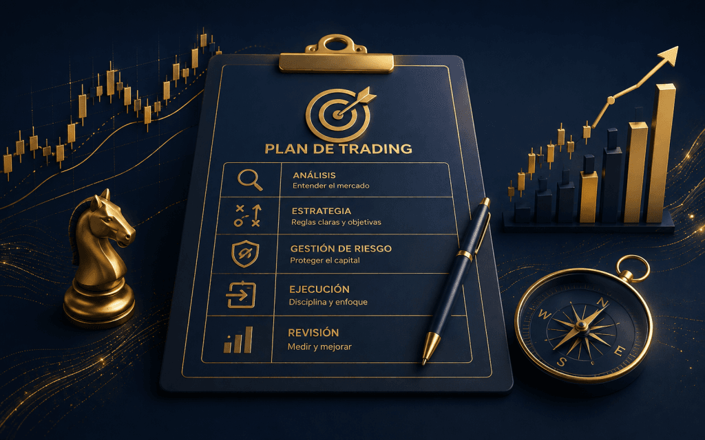 Ilustración sobre preparación para cuentas de fondeo